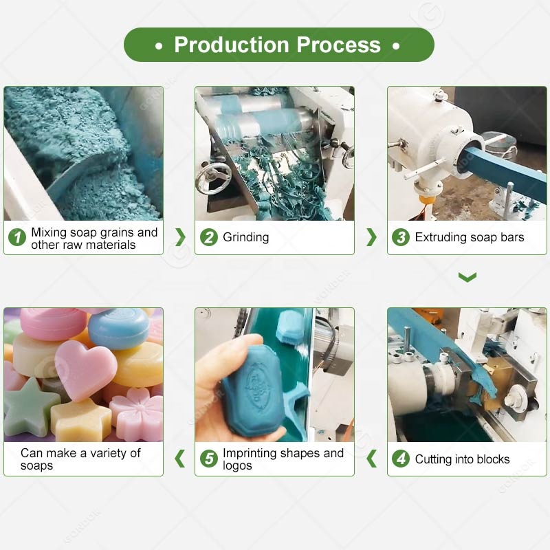 Soap Making Machine For Sale - خط إنتاج صابون تجاري صغير أوتوماتيكي