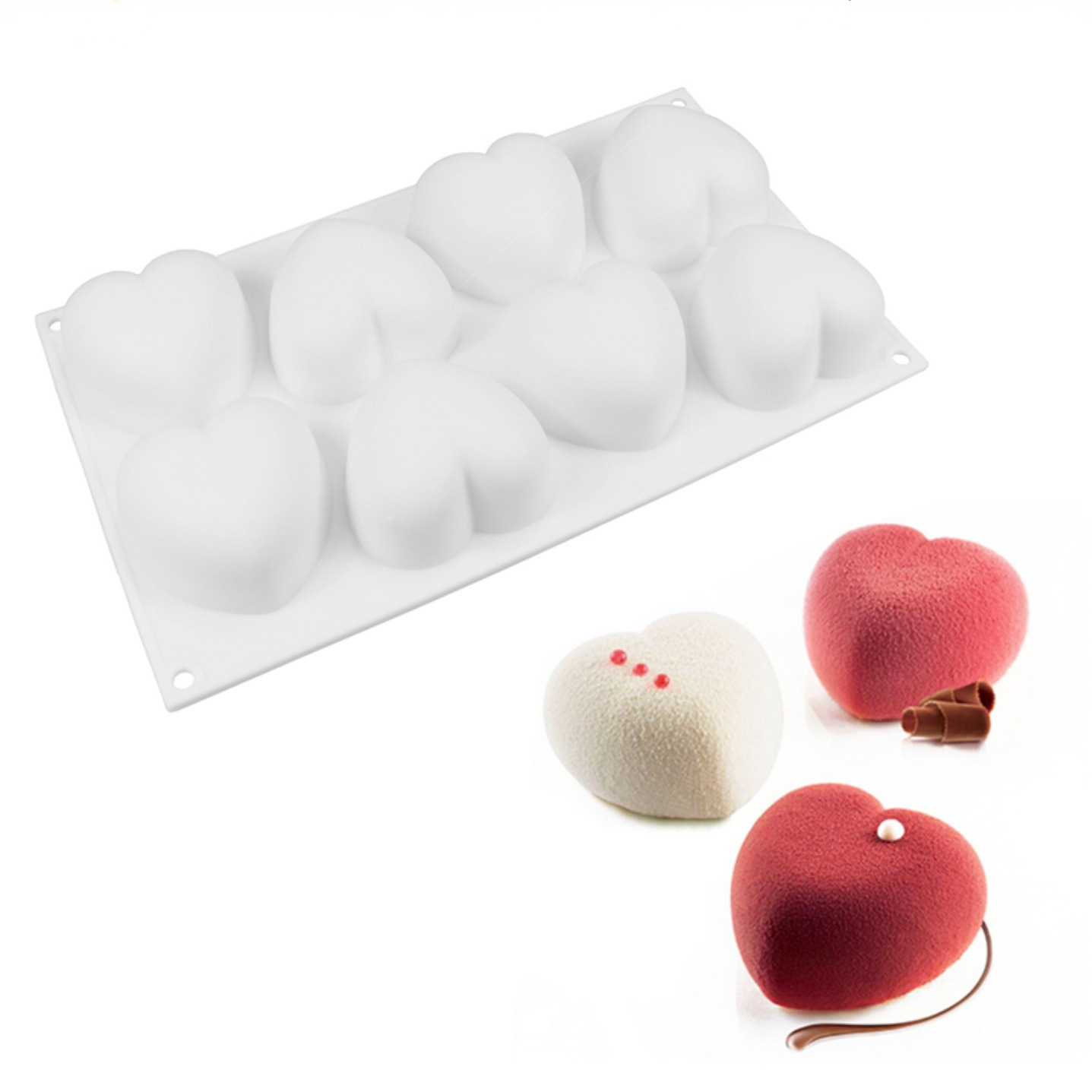 Soap Making Guide For Beginners - الحب القلب سيليكون قالب الصابون اليدوية
