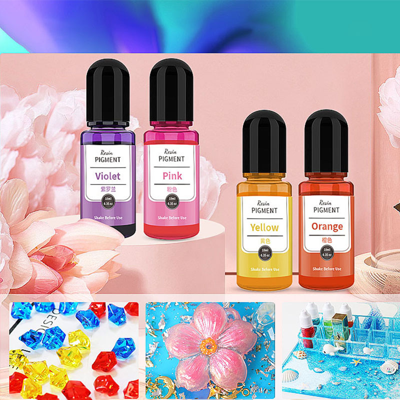 Soap Making Liquid - صبغة سائلة للراتنج الإيبوكسي 10 مل/زجاجة،