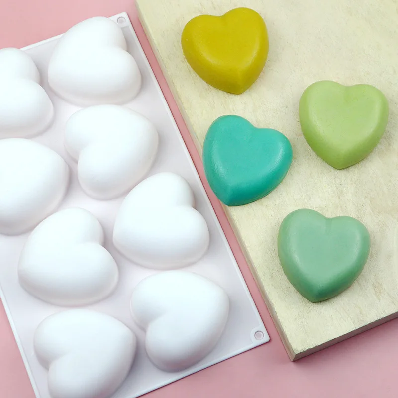الحب القلب سيليكون قالب الصابو - مراجعة Soap Making Guide For Beginners وسعره
