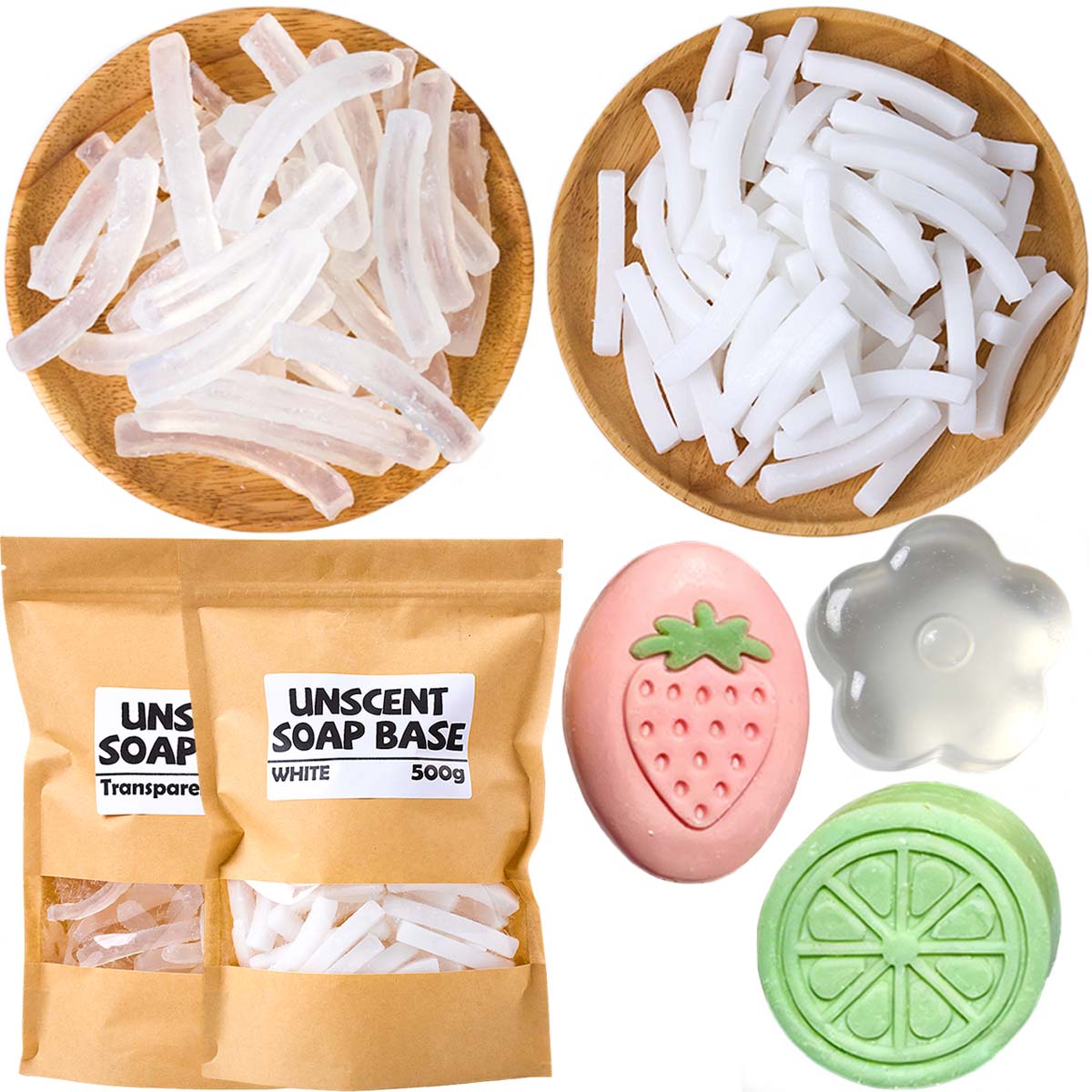 500 جرام قاعدة صابون الجلسرين  - مراجعة Soap Making Glycerin Base وسعره