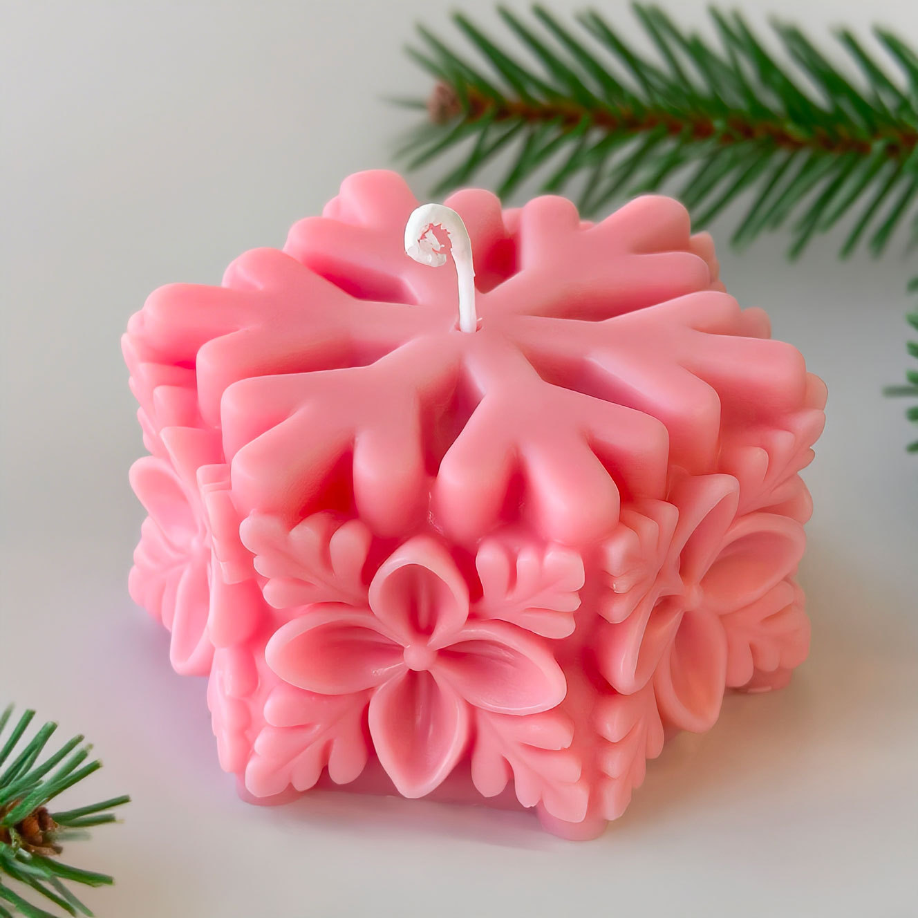 عيد الميلاد ندفة الثلج عمود قا - مراجعة Soap Making Scents وسعره