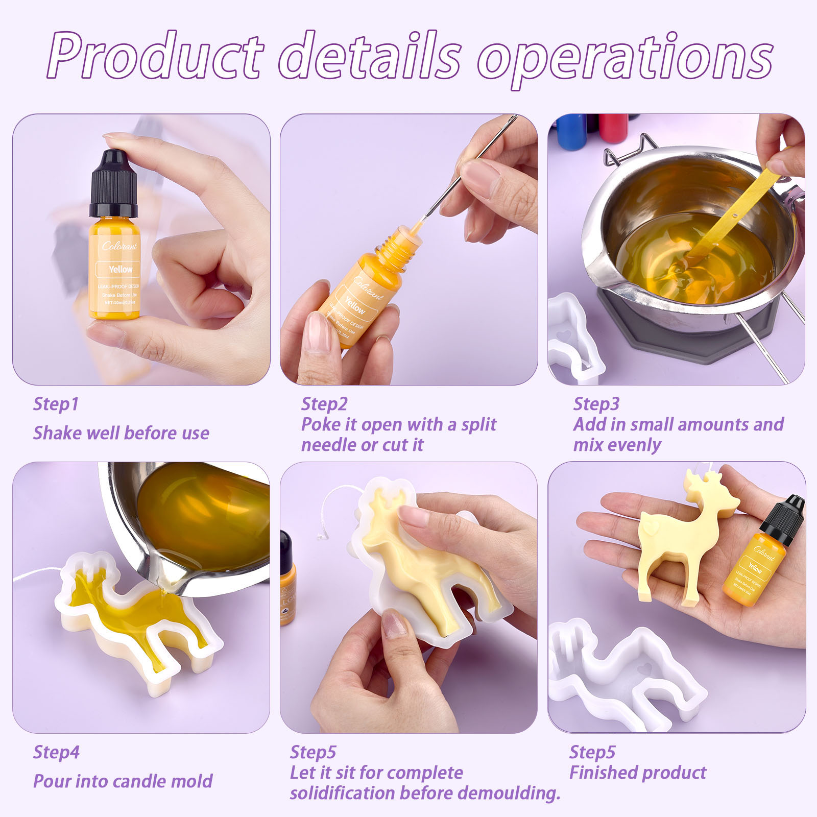 مجموعة أدوات صبغات الشموع مجمو - مراجعة Soap Making Liquid وسعره
