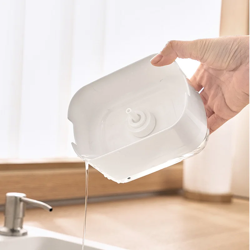 موزع الصابون مع حامل الإسفنج ت - مراجعة Soap Making Liquid وسعره