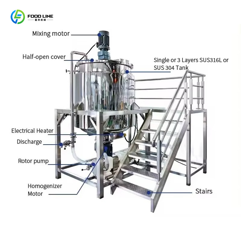 خزان خلط متعدد الوظائف سعة 100 - مراجعة Soap Making Machine Price وسعره